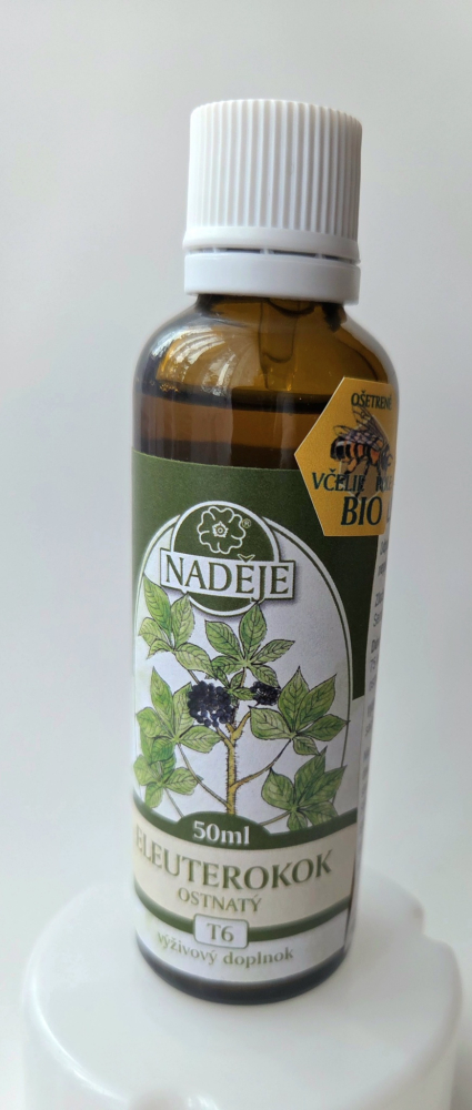 TB06 Eleuterokok - Všehojivec štetinatý - stres, cholesterol, srdce