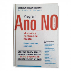 Dr. Louis J. Ignarro: Program ANO NO (ukážka obálky knihy)